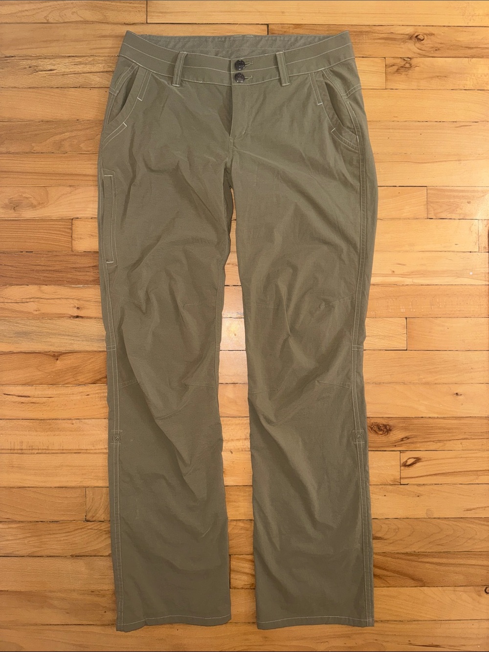 Marmot Olive Green Straight Leg Chinos